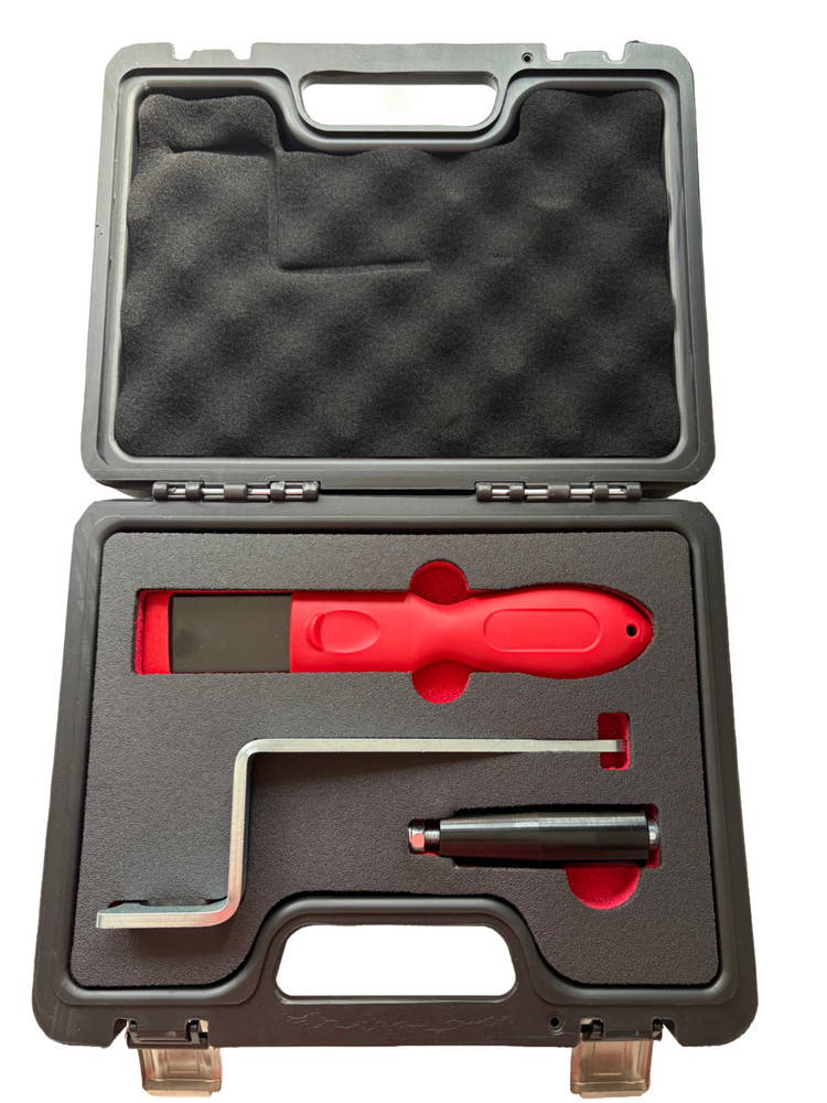 Brake Disc Lip Rust removal Tool & handle  Tungsten Carbide End