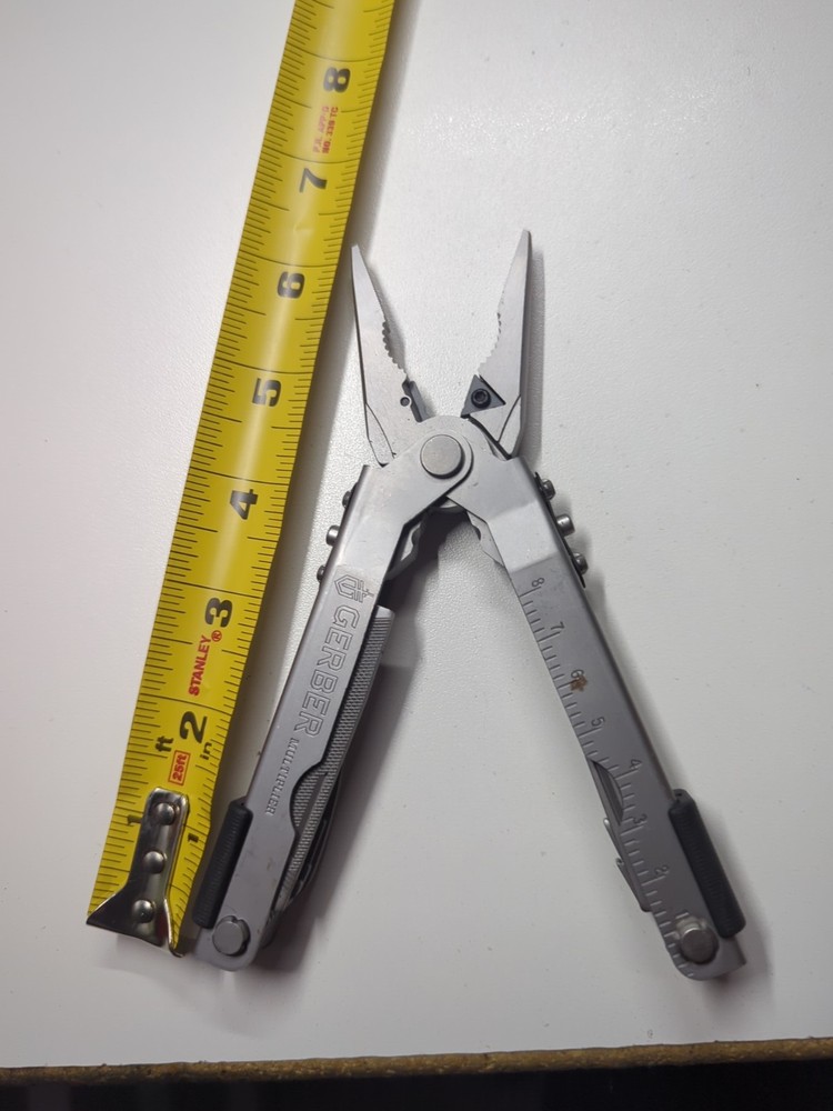 Silver GERBER MULTIPLIER Replaceable Cutter Blade