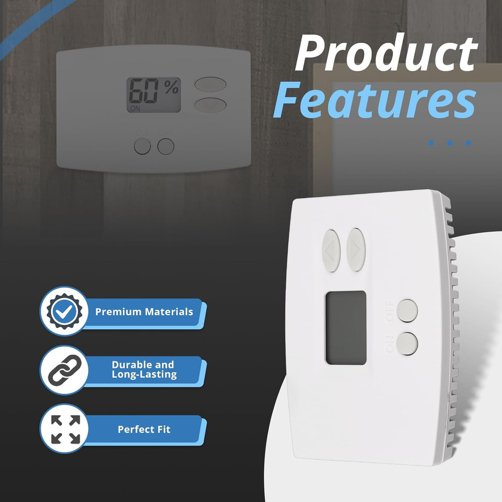 Wall-Mounted Digital Dehumidifier Control for E-Series & 1800 Units