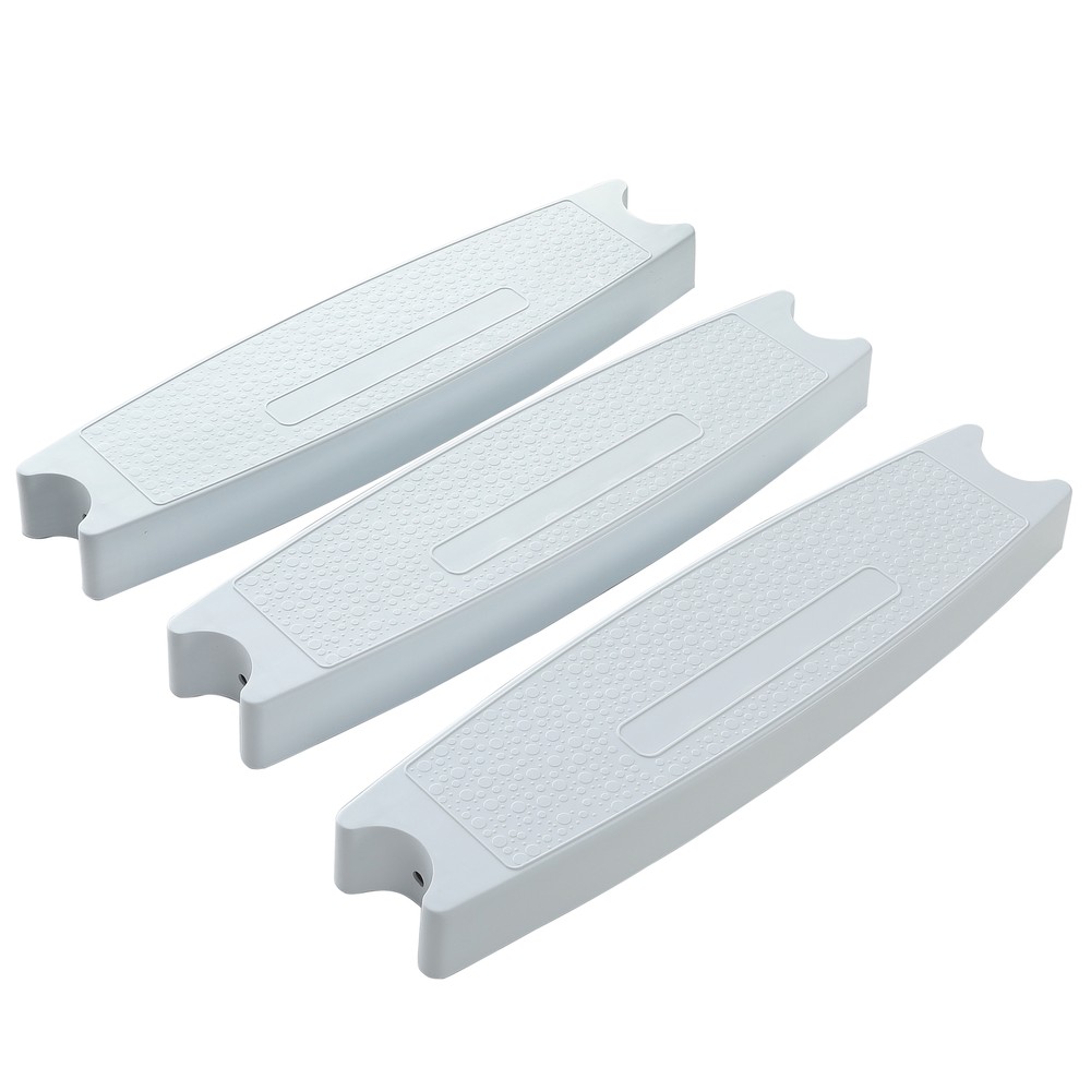 3 Swimming Pool Molded Plastic Replacement Ladder Rung Steps