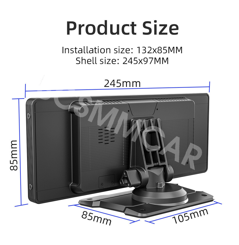 For Apple Carplay Car Stereo Radio MP5 Player Mirrorlink WiFi AUX In-Dash Units