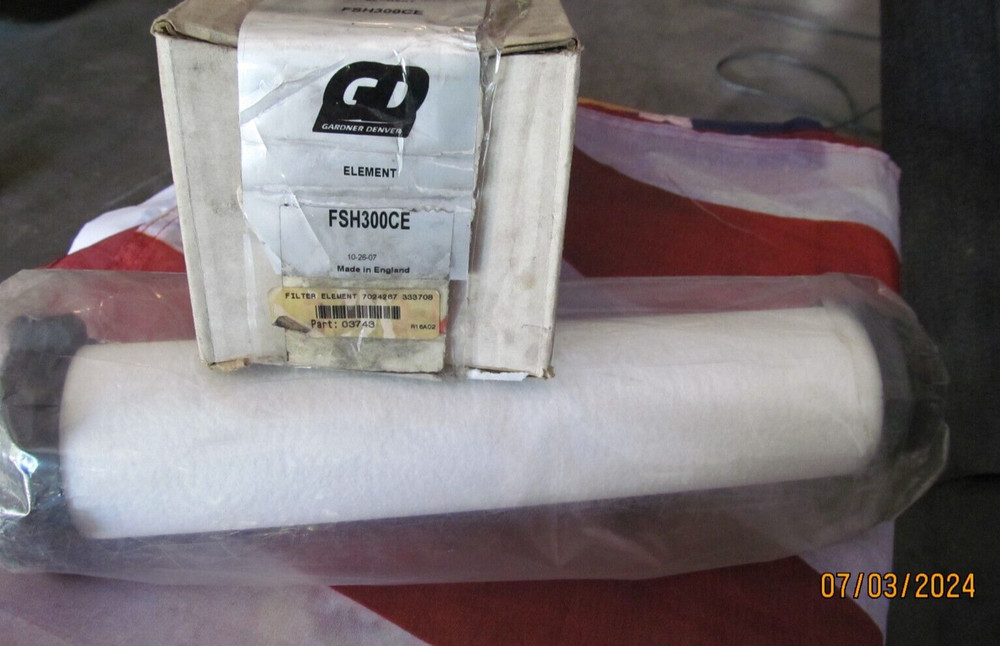 GARDNER DENVER FSH300CE COALESCING REPLACEMENT FILTER ELEMENT
