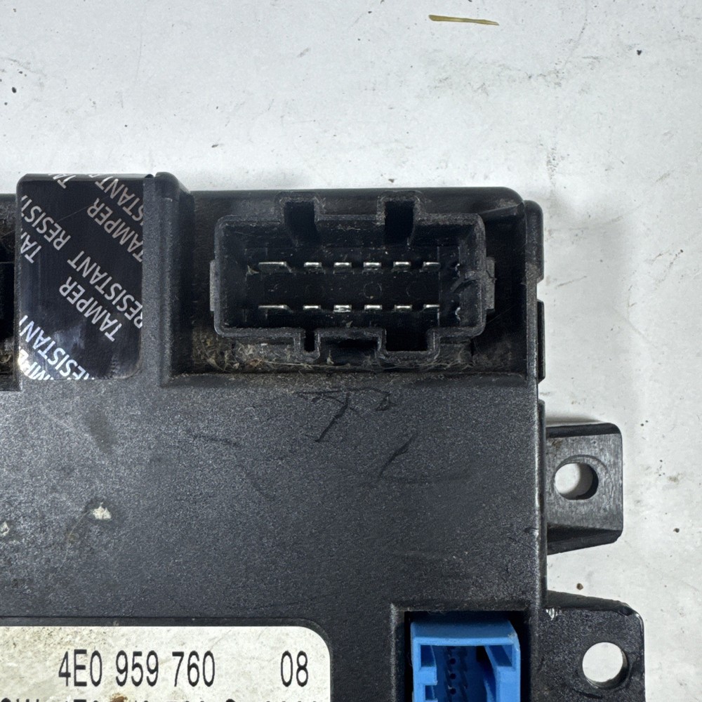 04-10 Audi A8 S8 Left Driver Side Memory Seat Control Module OEM