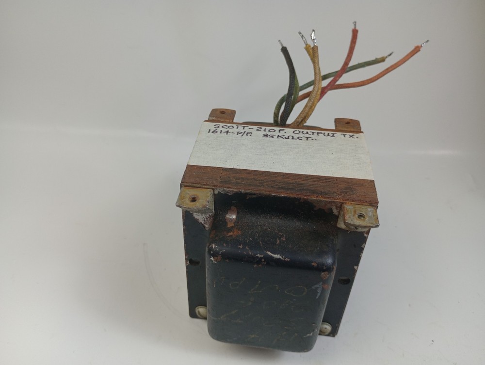 Scott 210F Output Transformer -Tests Good -EL34s P/P