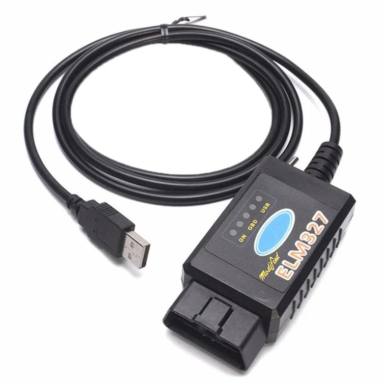 ELM327 Interface USB OBDII Auto Diagnostic Scanner Tool with Switch, Auto Diagn