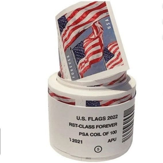 New Collection 20 ROLLS Of 100 USPS Postage-1000 PCS-Special Sale (2022)
