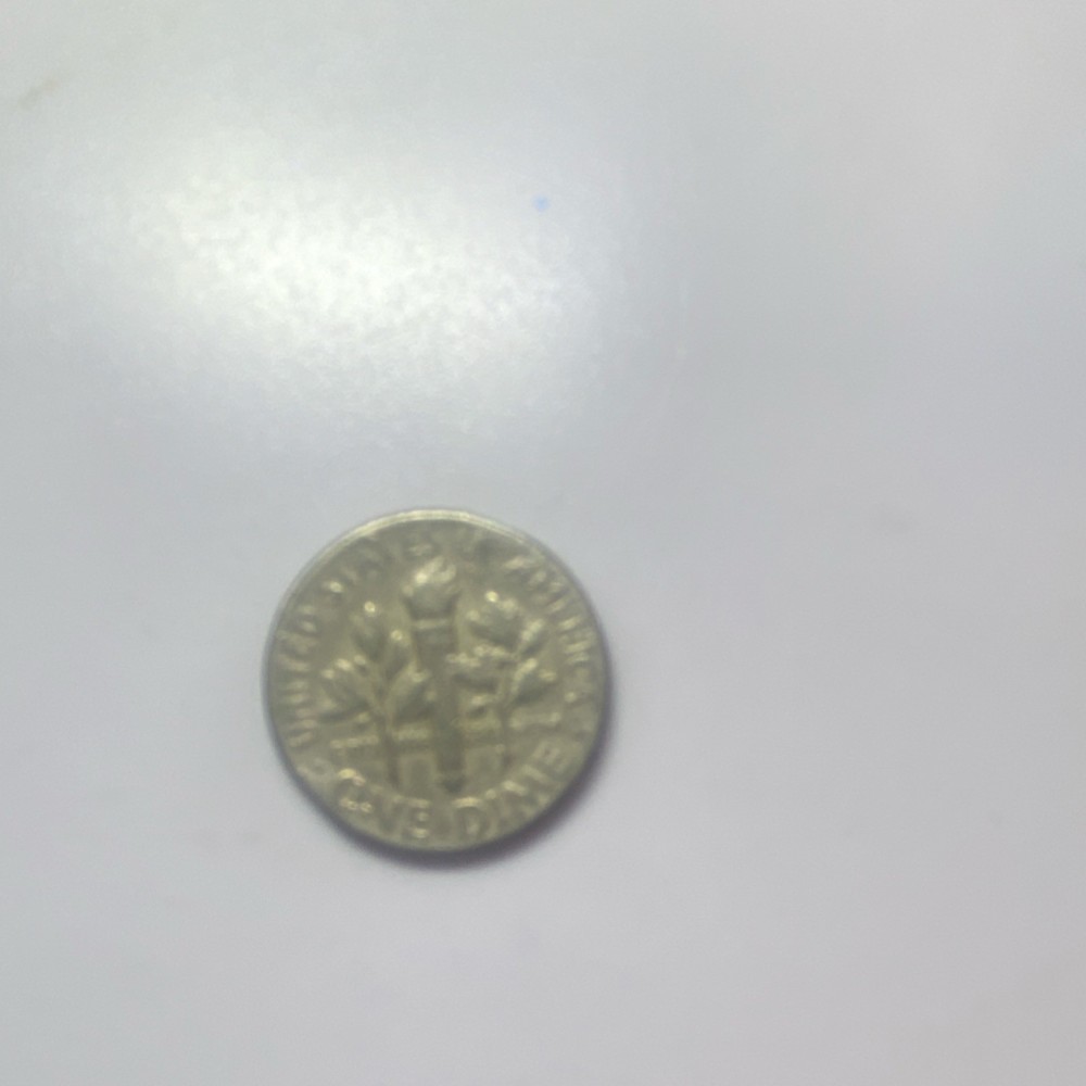 Mint mark Error , 1966 Roosevelt Dime 10C Circulated US .