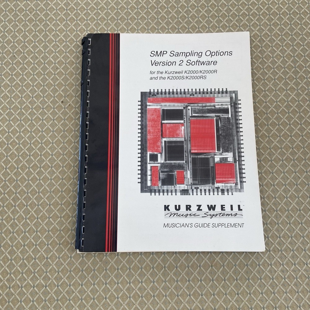 Kurzweil K2000/K2000R SMP Sampling Options V2 Software Guide Supplement