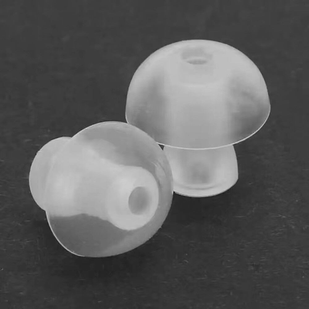 30Pcs Hearing Aid Ear Tips Domes Silicone Earplug Replacement Ear Plug Tips14mm