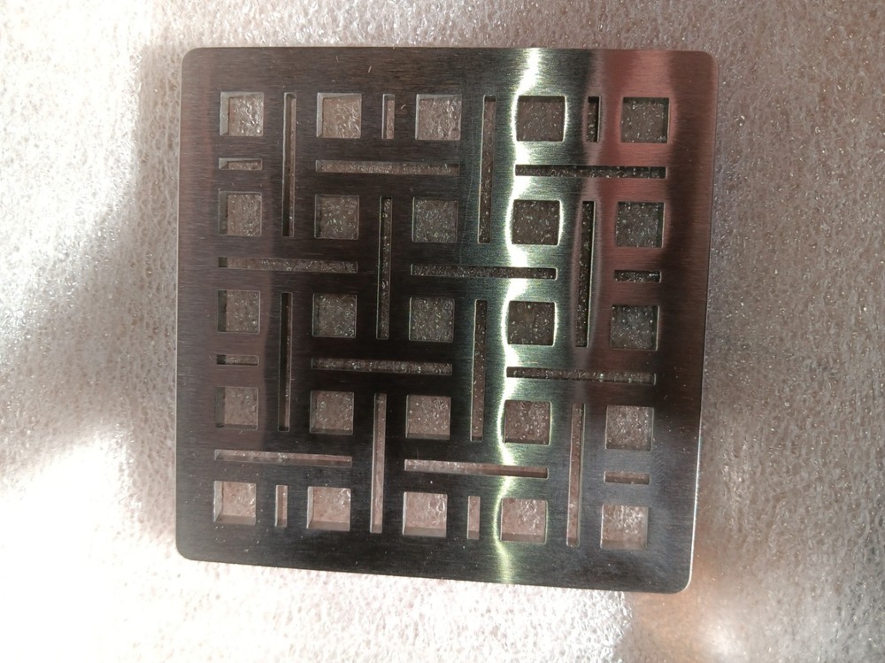 Infinity VS4SS Weave Pattern Strainer 4" x 4" - Satin Stainless