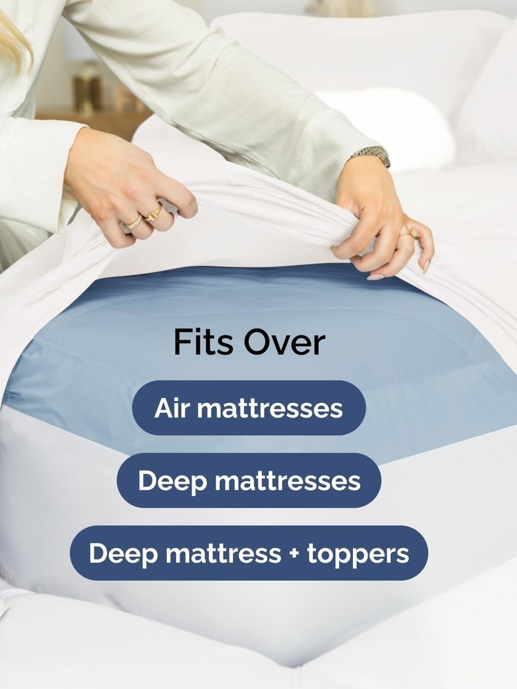 6-Piece King Sheet Set with Extra Deep Pockets - Breathable Microfiber Comfort