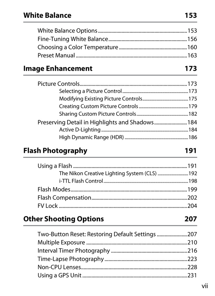 Nikon D4 — User Manual Owners Guide Reference — 482 Pages — USA Made
