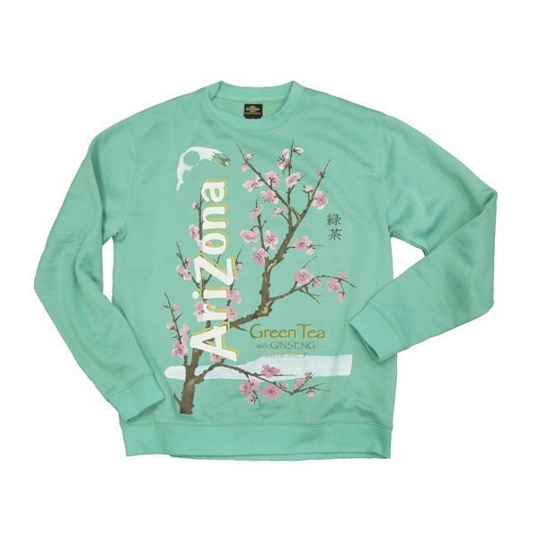 Arizona Green Tea Ginseng Blossom Sweater T-Shirt S-5XL