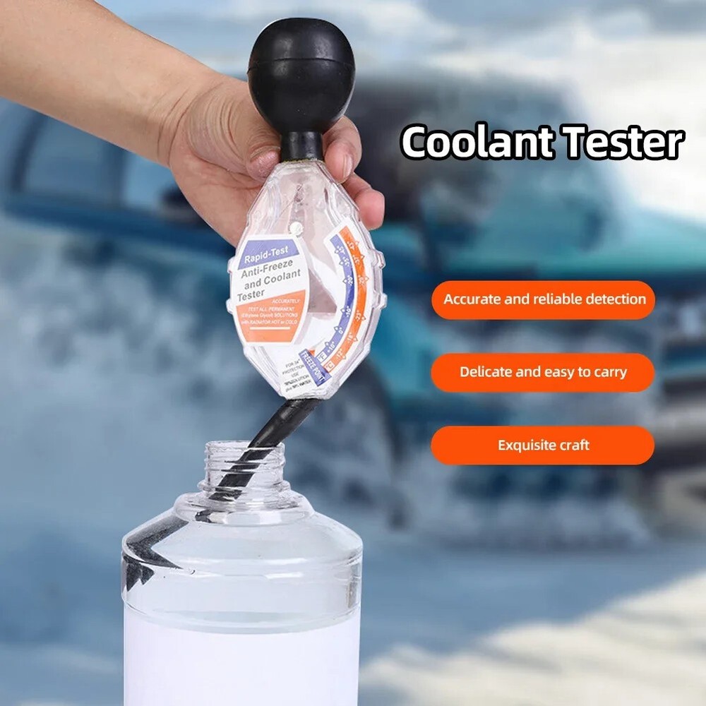 Deluxe Antifreeze Coolant Tester Dial Type Rapid Test Performance Tool New