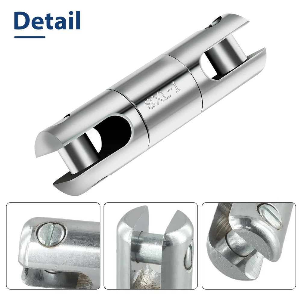 1T Wire Pulling Tools, Wire Line Rope Ball Bearing Swivel Cable Pulling Grip,...