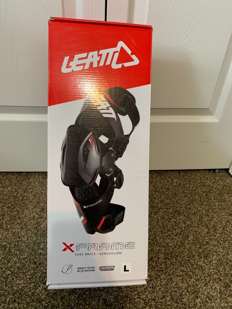 Leatt Knee Brace X-Frame Size US Large Left Knee 
