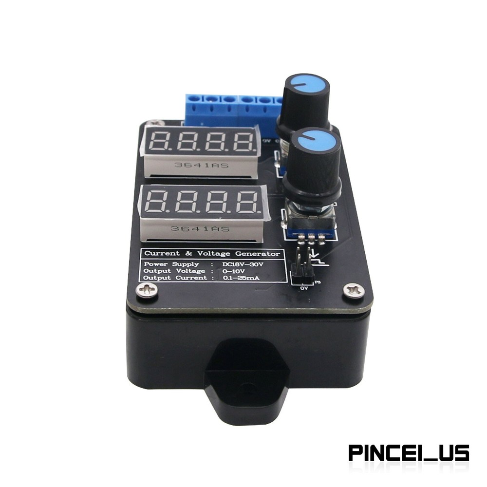0-5V-10V 0-4-20-25mA High-precision Signal Generator Voltage Current Source