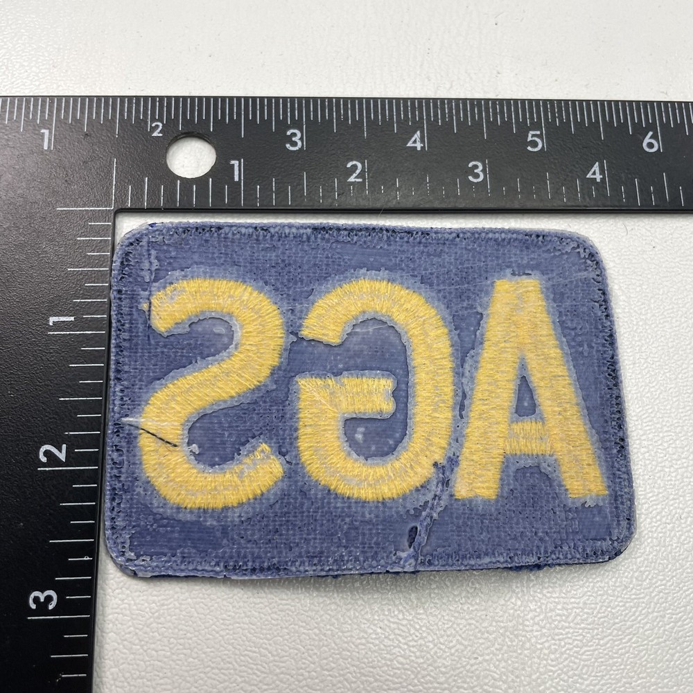 Vtg AGS Patch (? Maybe AIRCRAFT GENERATION SQUADRON Air Force Patch) 23WK