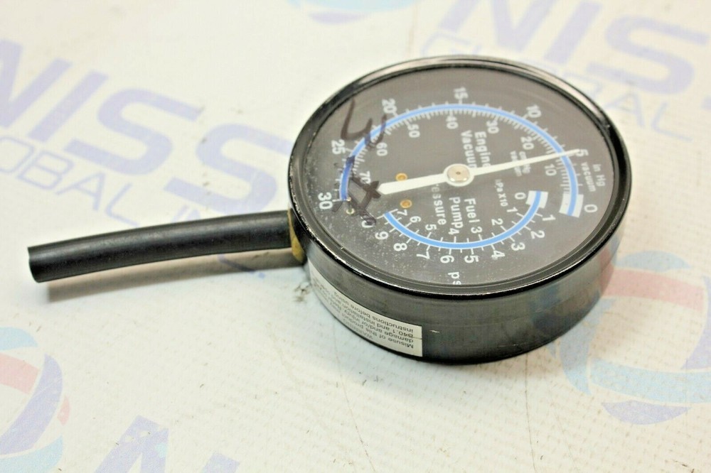 Fuel Pump Pressure / Engine Vacuum Dial Guage