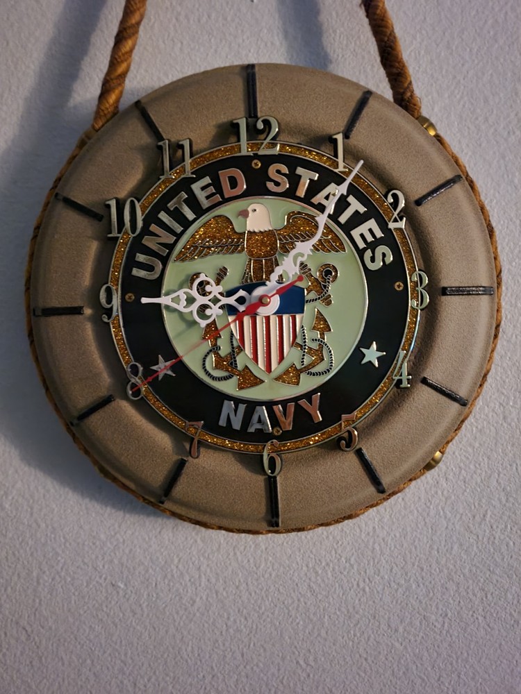 us navy clock