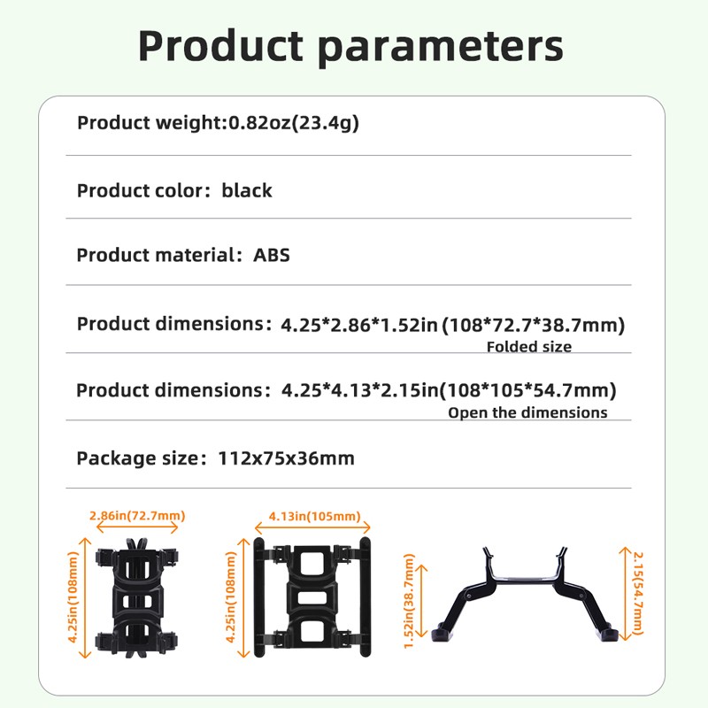 Drone Accessory Booster Stand Sled Stand Drone Protector For DJI AVATA 2