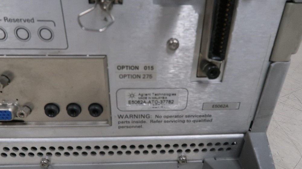 AGILENT E5062A NETWORK ANALYZER M0255