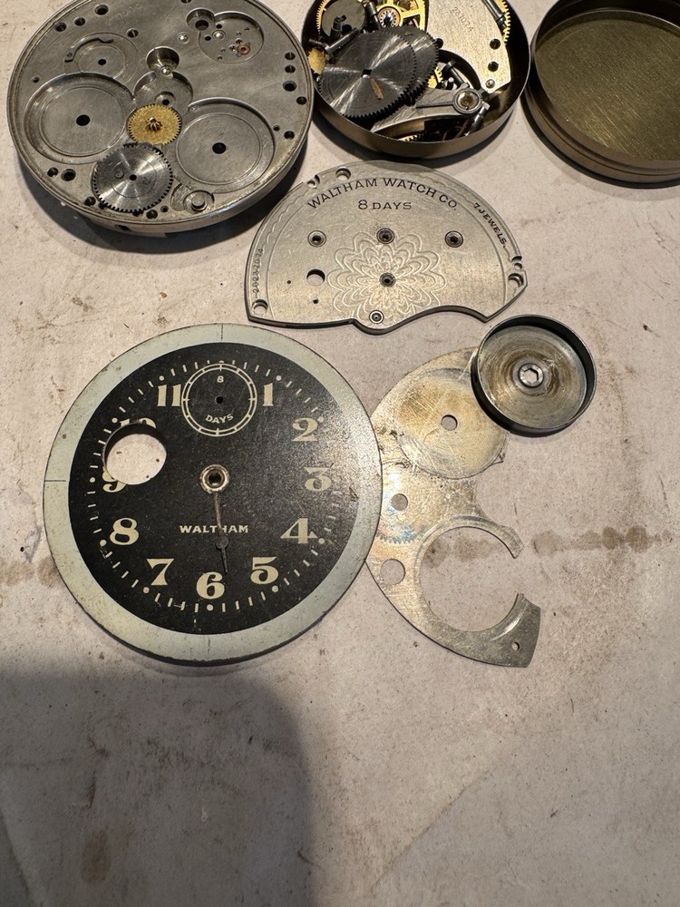 Antique Waltham Car/Automobile Clock