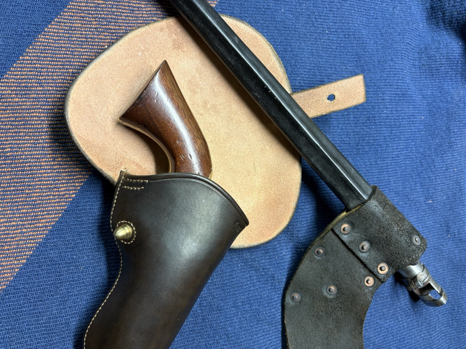First Issue Holster For The 1851 Colts Navy by Stewart Saddlery
