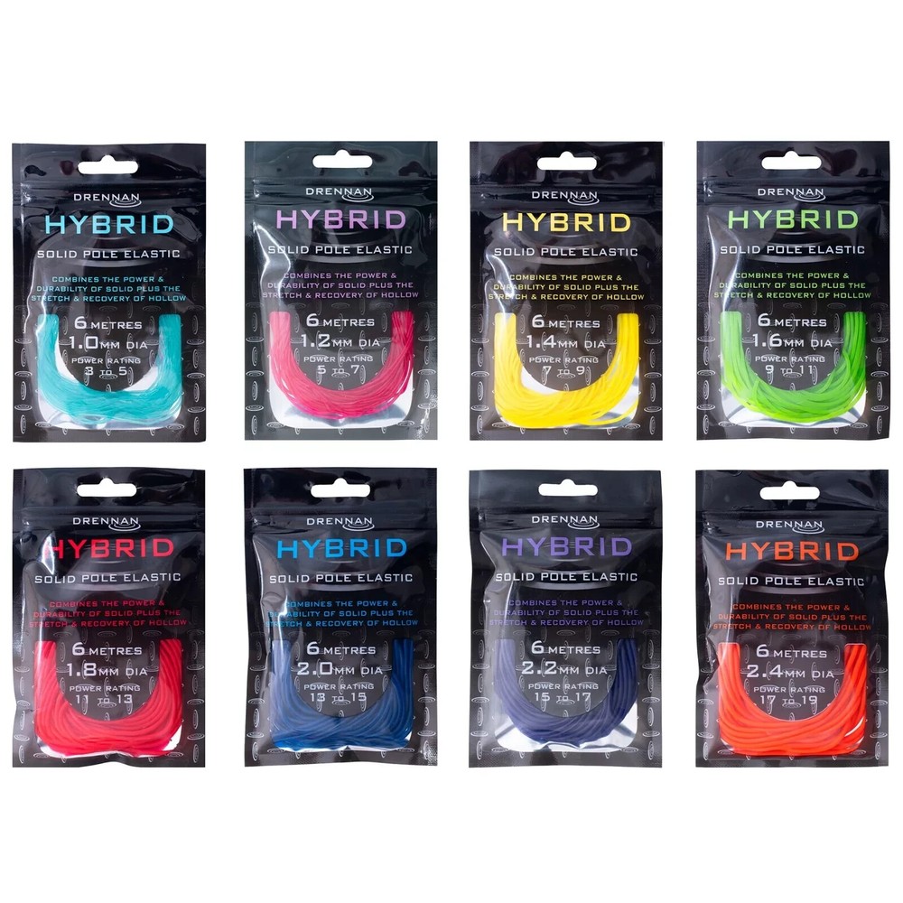 Drannan Hybrid Solid Pole Elastic 6m NEW For 2024