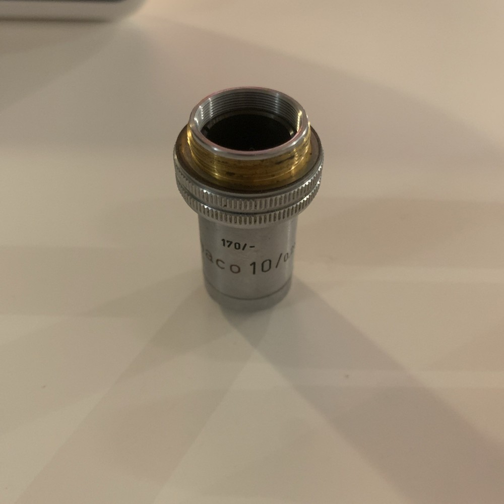 Leitz Microscope Objective Phaco 10x 170/- Phase Contrast