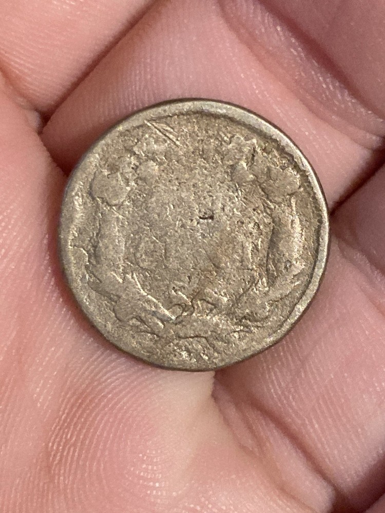 1858 flying eagle cent Good Details Cleaned Corroded