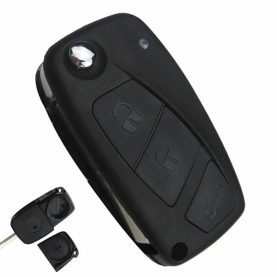 Remote control key shell cover compatible for Fiat Panda 169