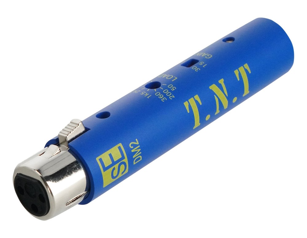 Se Electronics DM2 TNT Microphone Preamp For Dynamic+Passive Ribbon Mics+Cable