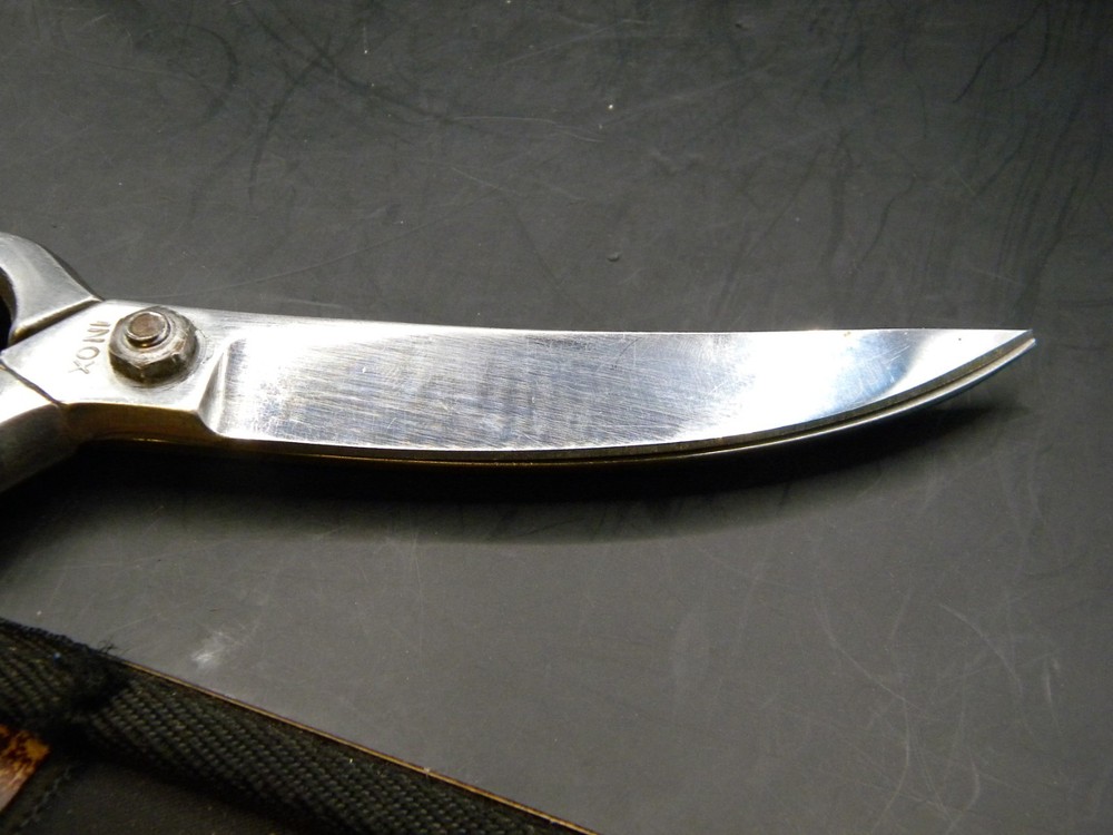 SANELLI Chrome Poultry Shears Locking Scissors ITALY