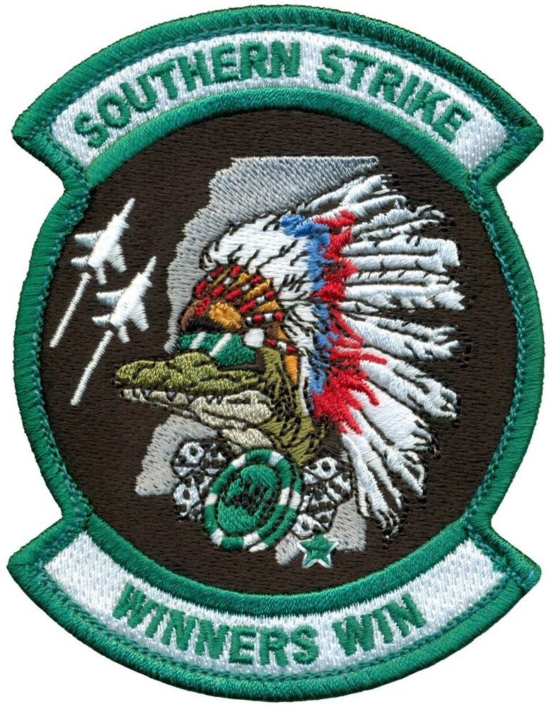 USAF 335th FIGHTER SQUADRON SOUTHERN STRIKE 2023 PATCH