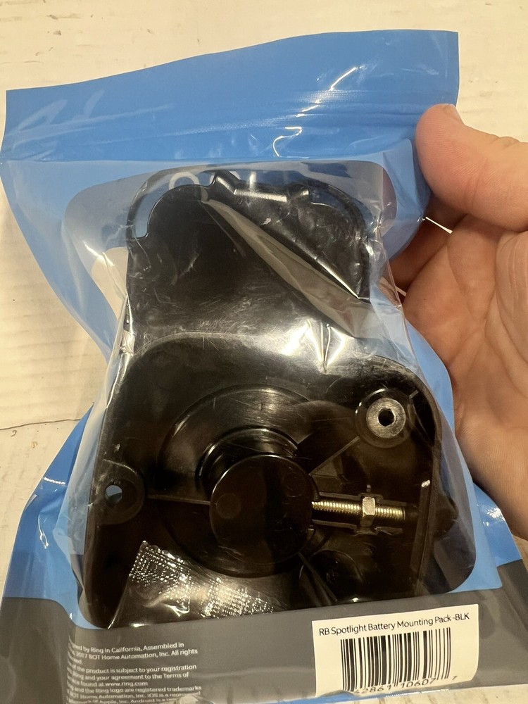 Genuine Ring Spotlight Battery Mounting Pack Black