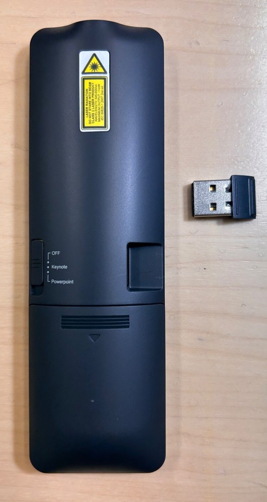 Canon Mark I, Laser Pointer, Presenter, PowerPoint, Keynote