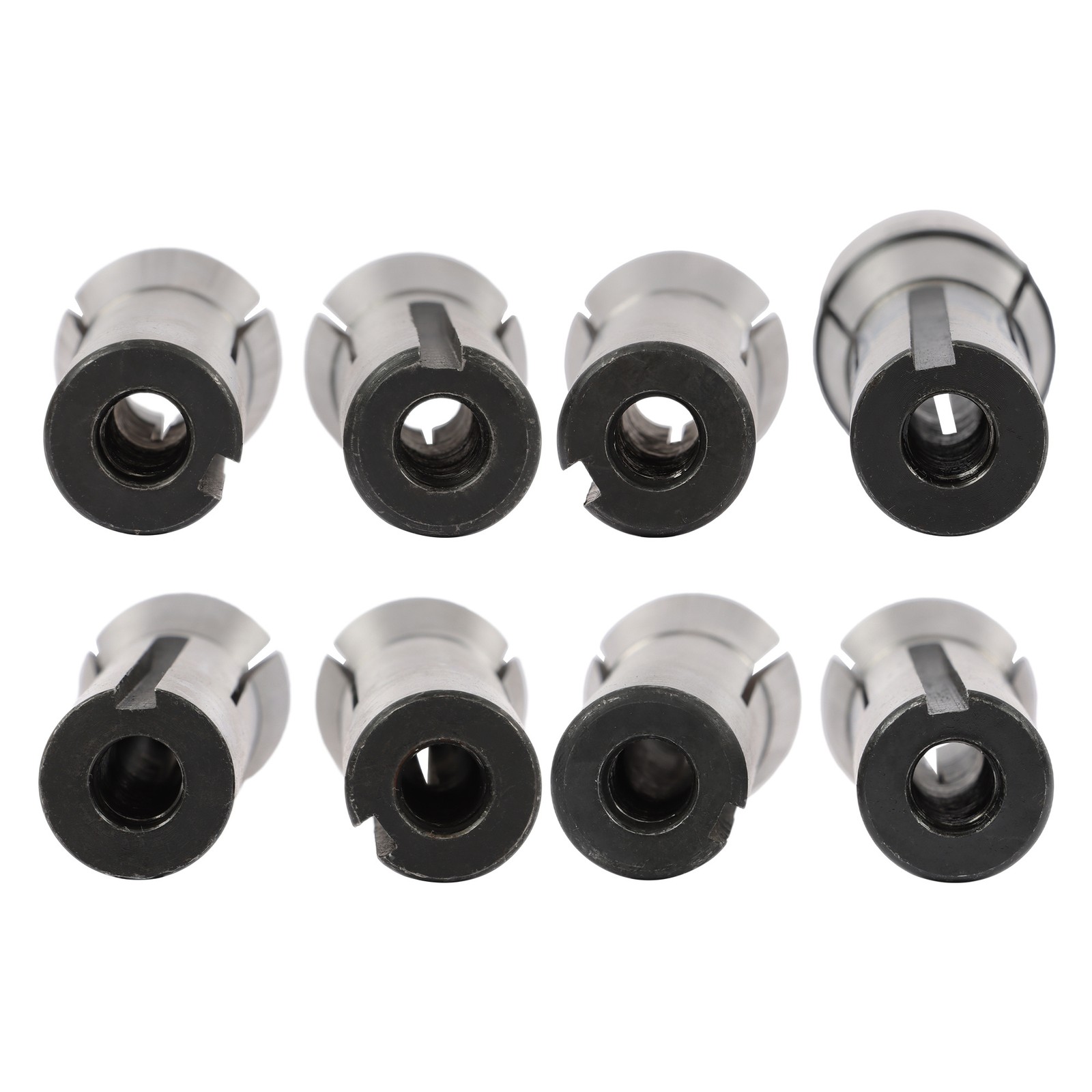 8PC R8 Collet Set 1/8" 1/4" 3/8" 1/2" 5/8" 3/4" 7/8" High Precision
