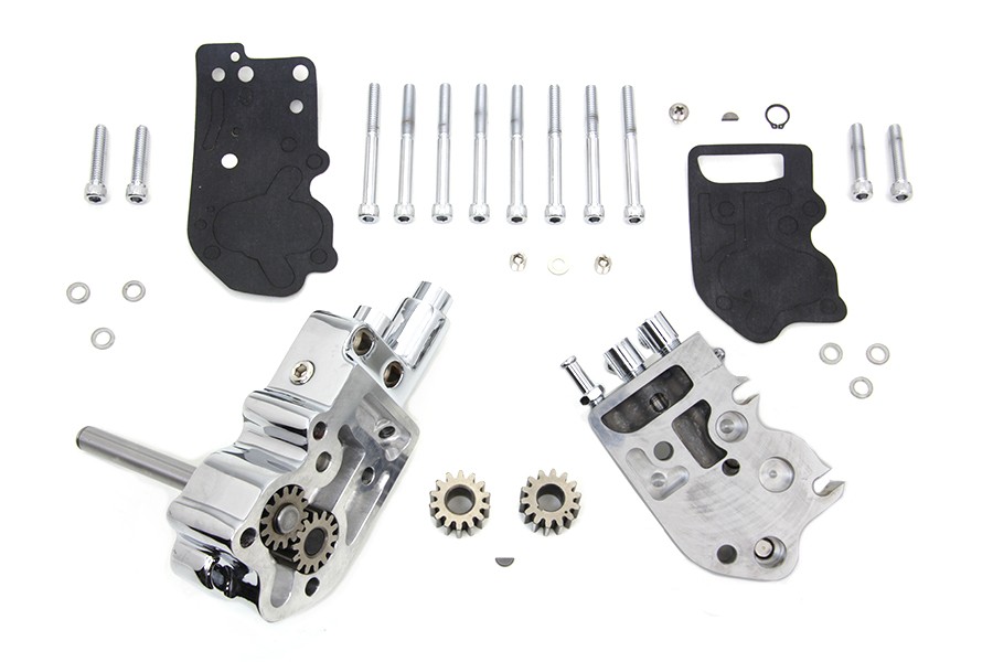 Chrome Oil Pump Assembly fits Harley Davidson