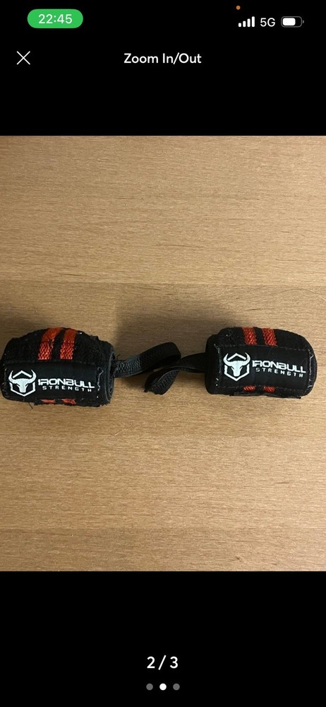 Iron Bull Strength Wrist Wraps