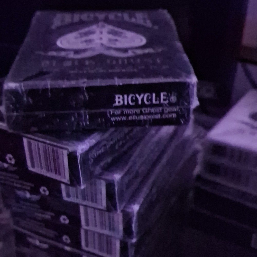 Bicycle Black Ghost Art Theme Sealed Playing Card Deck
