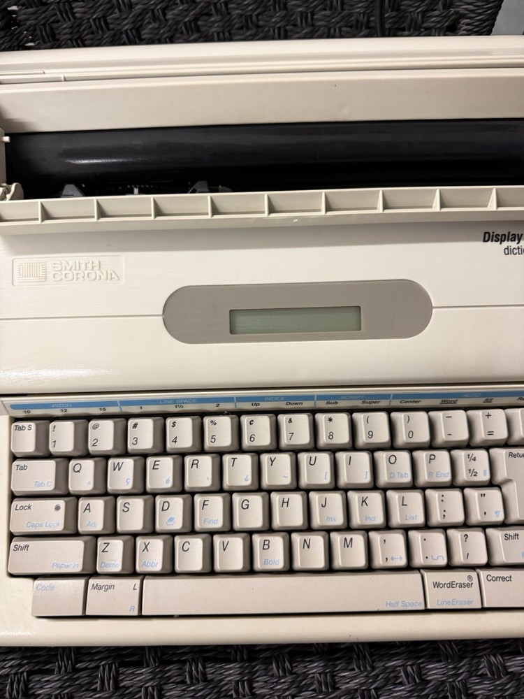 Smith Corona Display Dictionary Typewriter Electric w/ Correction Tested