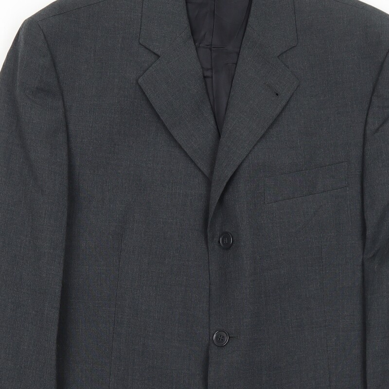 NEXT Mens Grey Wool Blend Suit Jacket Size 38 Reg