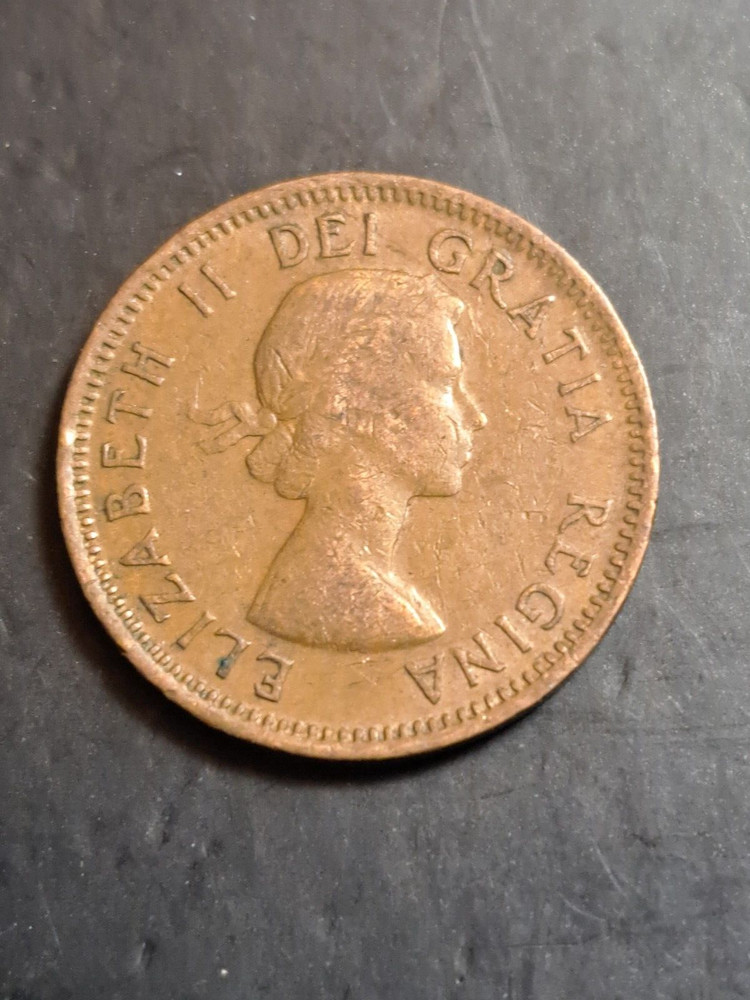 1954 CANADA 1 CENT PENNY