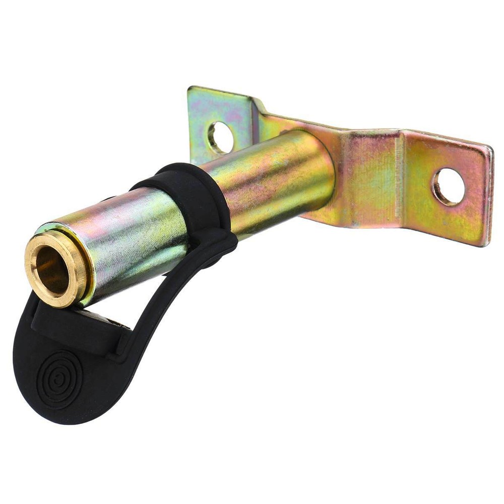 Flex Din Amber Rotating Flashing Beacon Light Mounting Pole Stem Bracket Tractor