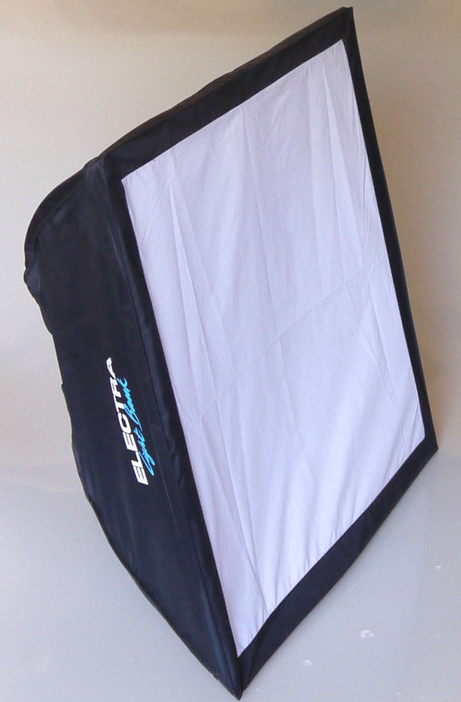 PRL) ELECTRA LIGHT BANK SOFTBOX FLASH 60x60 LIGHT DIFFUSER PHOTO STUDIO