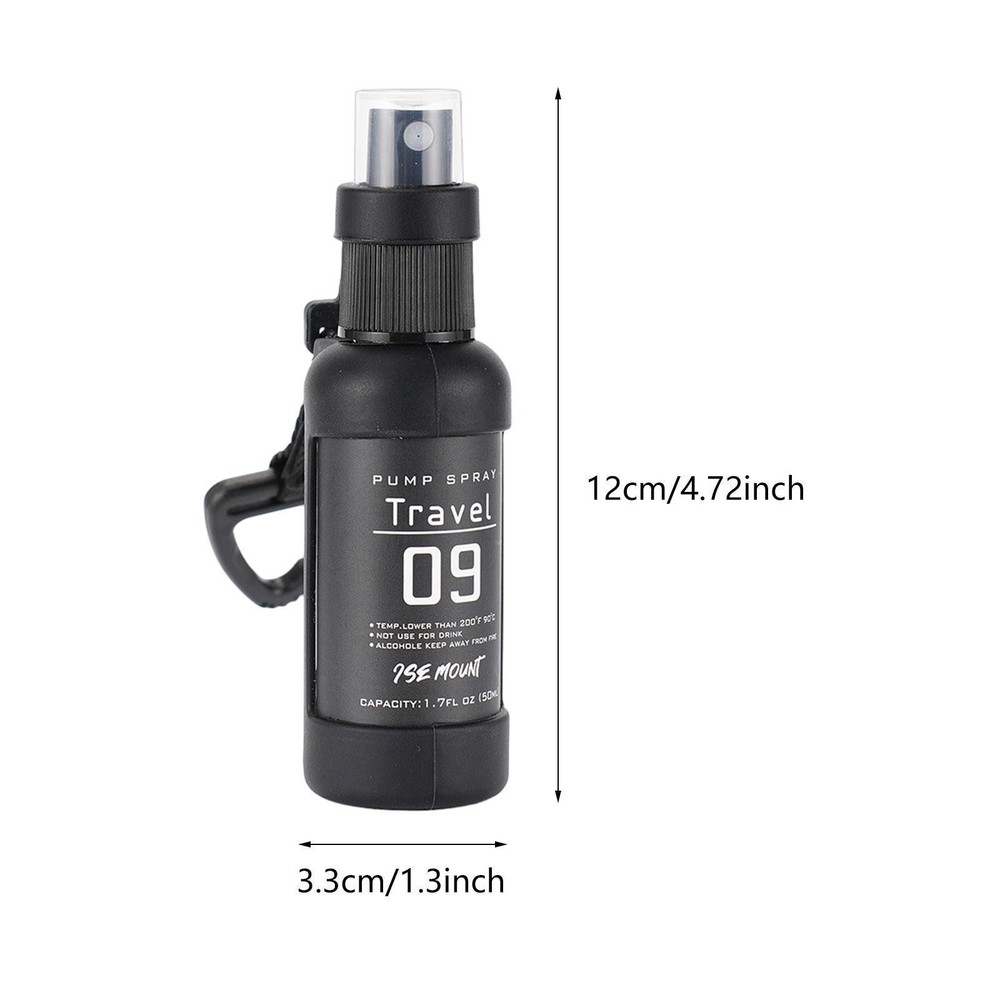 Outdoor 50ml Spray Bottle Empty Practical Multipurpose Refillable Empty Bottle