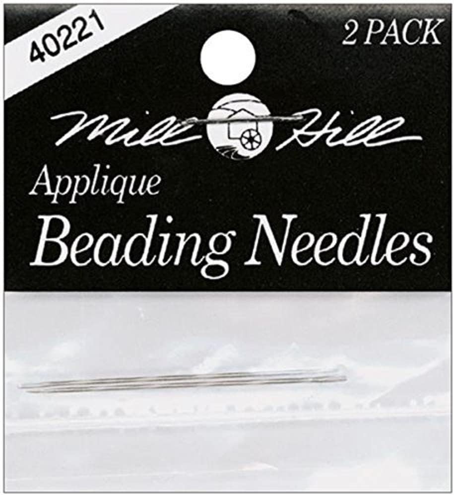 Mill Hill Applique #10 Beading Needles, 2-Pack