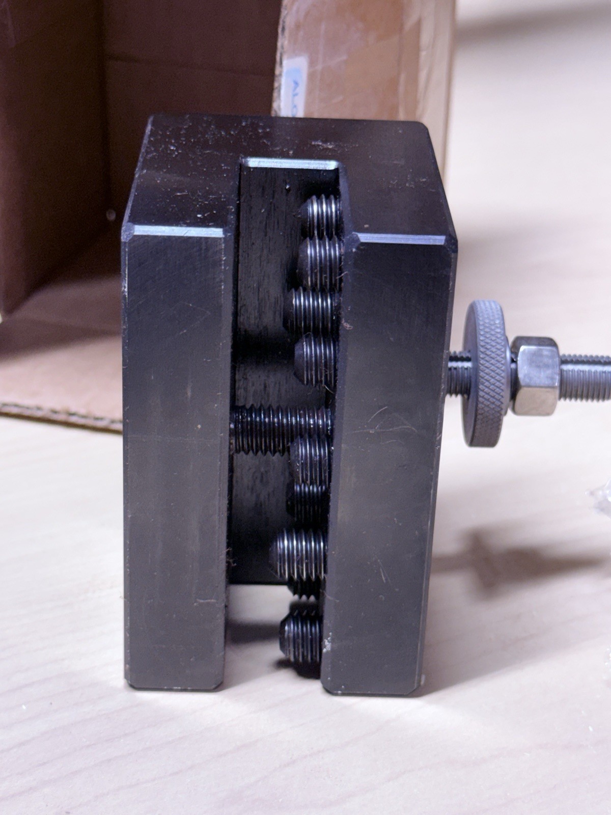 Aloris CXA6 CXA-6 quick change 3/8-5/8" cap dual tool holder