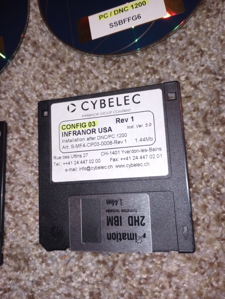 GENUINE CYBELEC INFRANOR 3D CH22388 SOFTWARE
